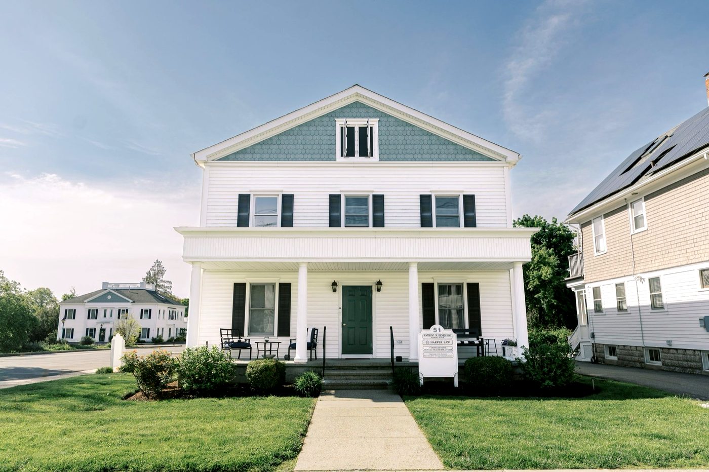 The CMHS practice — a restored home at 51 Cherry Street, Milford, Connecticut