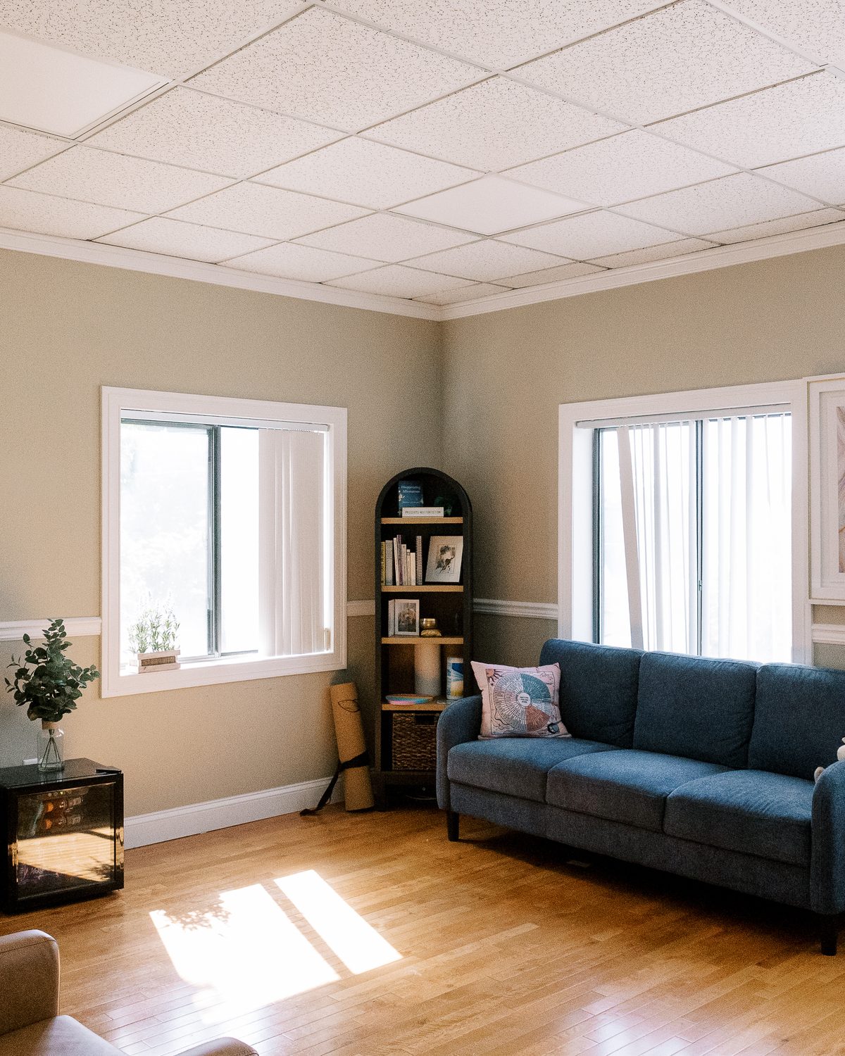 A therapy room at the CMHS Plains Road office in Milford, CT