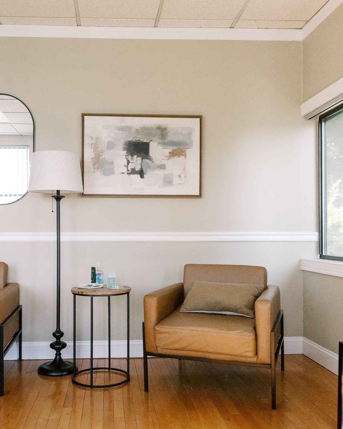 A therapy room at CMHS in Milford, CT